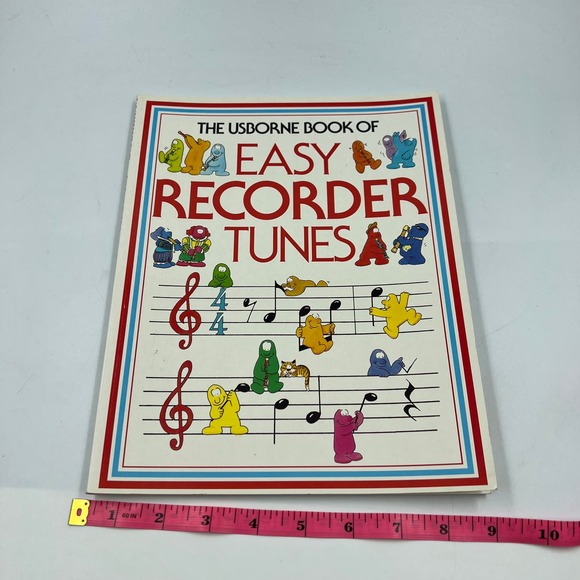 The Usborne Book Of Recorder Tunes Sheet Music Paperback Book Philip Hawthorn - Picture 5 of 12